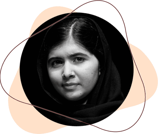 a mulher forte Malala